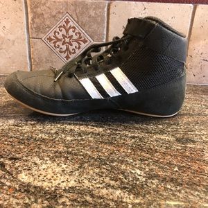 Adidas wrestling shoes for boys.
